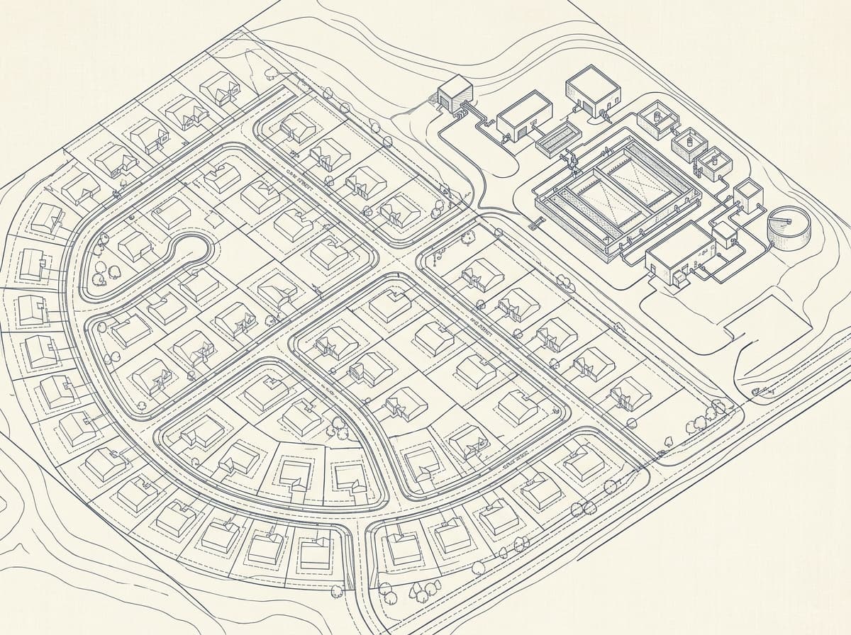 Illustrative concept drawing representing Tribute Colgan 1 & 2 Subdivisions